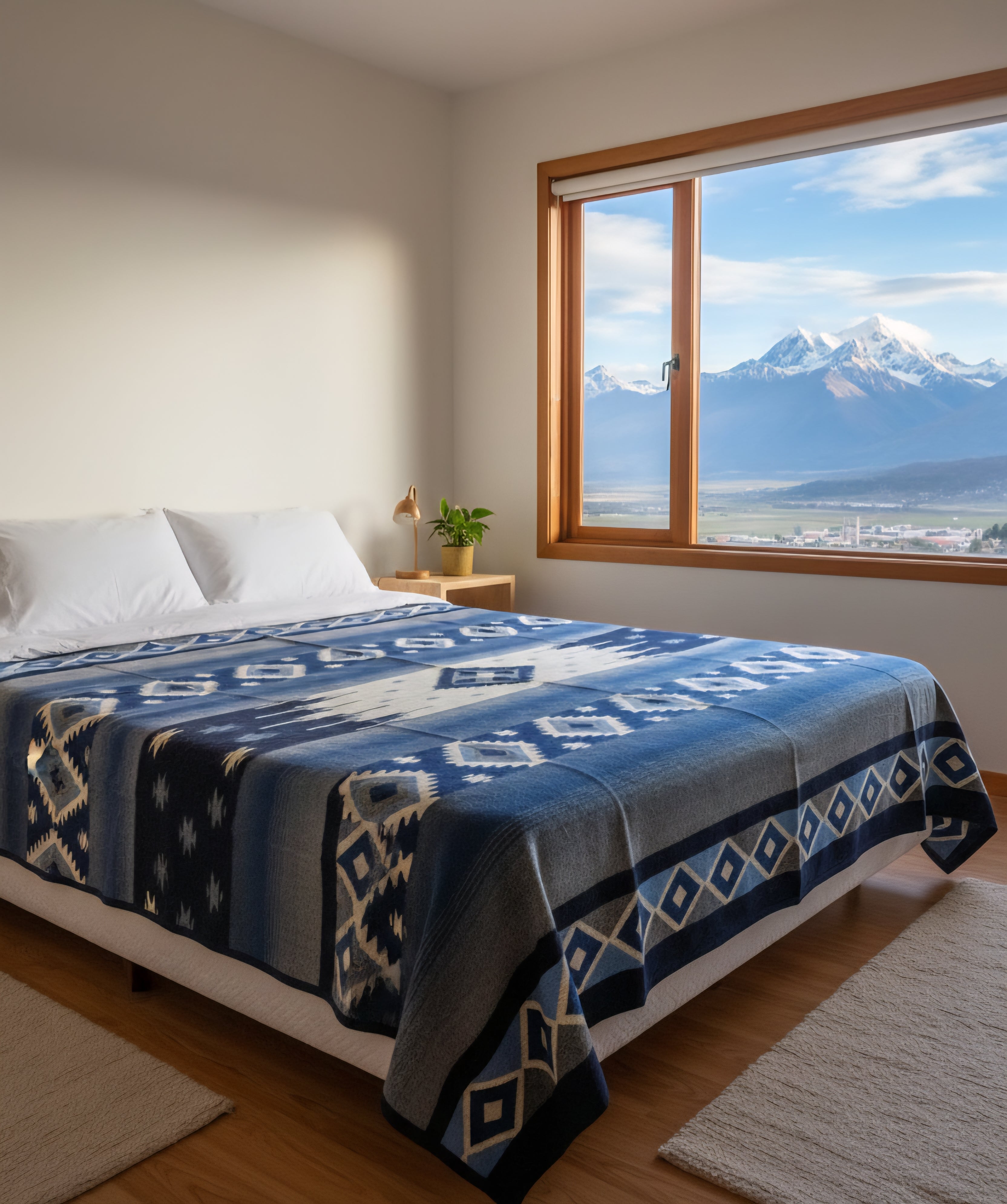 Andes Indigo Blanket